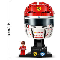 Конструктор LEGO® Editions Шолом Шарля Леклера з команди Scuderia Ferrari HP, 886 деталей (43014)