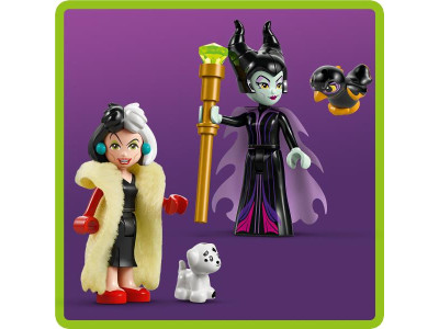 Конструктор LEGO Disney Villains Сукні Малефісенти та Лютелли де Віль 524 деталі (43262)