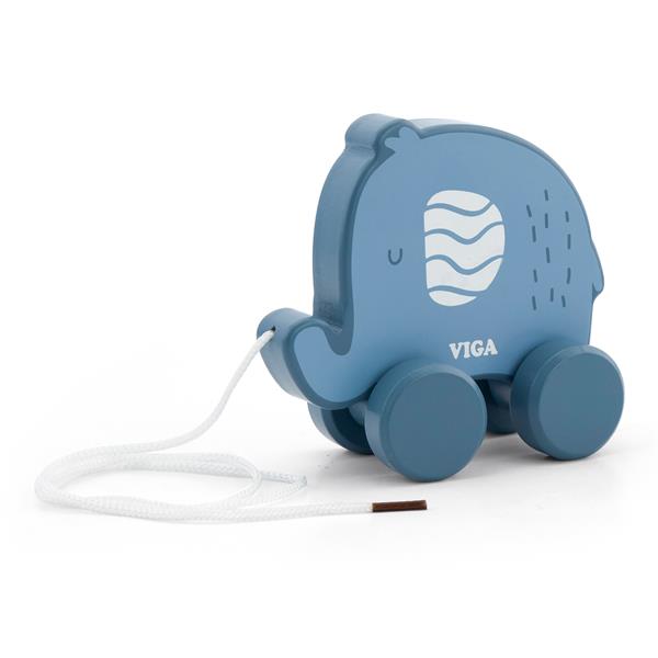 Дерев'яна каталка PolarB Слоник (44004)