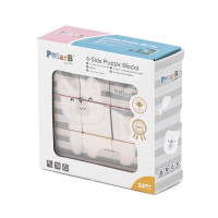 Дерев'яні кубики PolarB Звірята (44024) Дерев'яні кубики PolarB Звірята (44024)