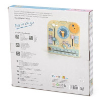 Дерев'яний календар PolarB з годинником, англійською мовою (44056)