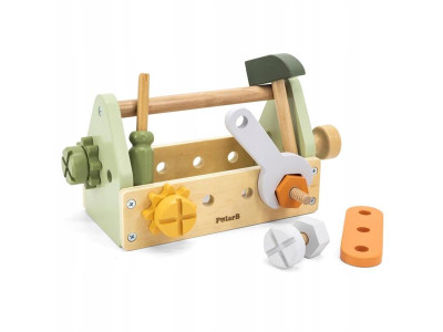 Дерев'яний ігровий набір PolarB Ящик з інструментами (44229) Дерев'яний ігровий набір PolarB Ящик з інструментами (44229)