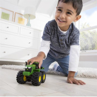 Машинка Трактор John Deere Kids Monster Treads з великими колесами зі світлом і звуком (46656)