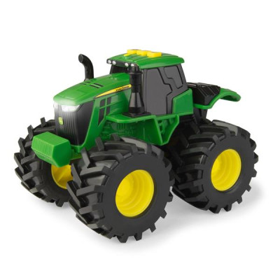 Машинка Трактор John Deere Kids Monster Treads з великими колесами зі світлом і звуком (46656)
