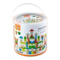 Дерев'яні кубики Viga Toys Кольорові блоки, 80 шт., 2,5 см (50333) Дерев'яні кубики Viga Toys Кольорові блоки, 80 шт., 2,5 см (50333)