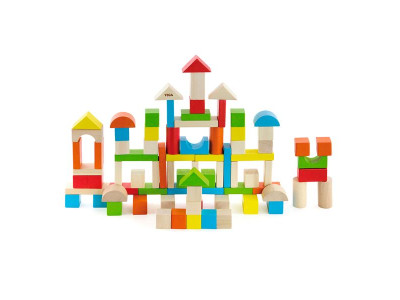 Дерев'яні кубики Viga Toys Кольорові блоки, 80 шт., 2,5 см (50333) Дерев'яні кубики Viga Toys Кольорові блоки, 80 шт., 2,5 см (50333)