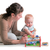 Дерев'яна стукалка Viga Toys Кульки та ксилофон (50348)