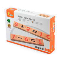 Набір магнітних цифр і знаків Viga Toys 40 шт. (50591) Набір магнітних цифр і знаків Viga Toys 40 шт. (50591)
