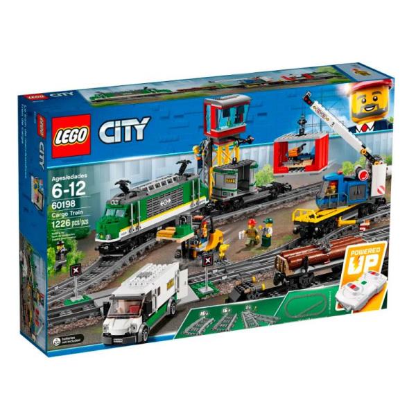 Конструктор LEGO City Вантажний поїзд 1226 деталей (60198)Ніжки стільчика для годування University 18 см 4 шт. (60404) Конструктор LEGO City Вантажний поїзд 1226 деталей (60198)Ніжки стільчика для годування University 18 см 4 шт. (60404)