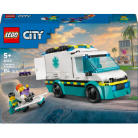 Конструктор LEGO City Швидка допомога 184 деталі (60451)