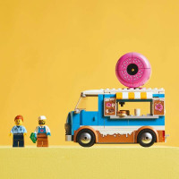 Конструктор LEGO City Вантажівка з пончиками 196 деталей (60452) Конструктор LEGO City Вантажівка з пончиками 196 деталей (60452)