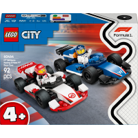 Конструктор LEGO City Автомобілі для перегонів F1 команд Williams Racing та Haas F1, 92 деталі (60464) Конструктор LEGO City Автомобілі для перегонів F1 команд Williams Racing та Haas F1, 92 деталі (60464)