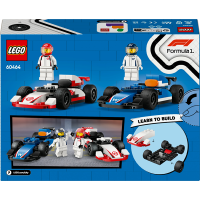 Конструктор LEGO City Автомобілі для перегонів F1 команд Williams Racing та Haas F1, 92 деталі (60464) Конструктор LEGO City Автомобілі для перегонів F1 команд Williams Racing та Haas F1, 92 деталі (60464)