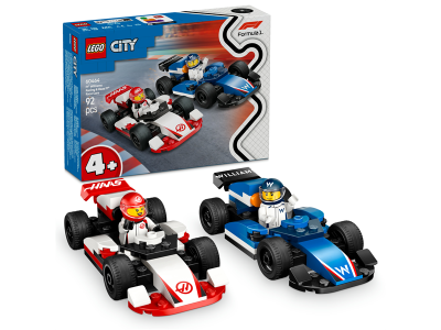 Конструктор LEGO City Автомобілі для перегонів F1 команд Williams Racing та Haas F1, 92 деталі (60464) Конструктор LEGO City Автомобілі для перегонів F1 команд Williams Racing та Haas F1, 92 деталі (60464)