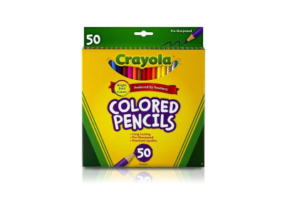 Набір олівців Crayola Pencils 50 кольорів (68-4050) Набір олівців Crayola Pencils 50 кольорів (68-4050)