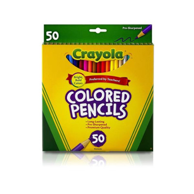 Набір олівців Crayola Pencils 50 кольорів (68-4050) Набір олівців Crayola Pencils 50 кольорів (68-4050)