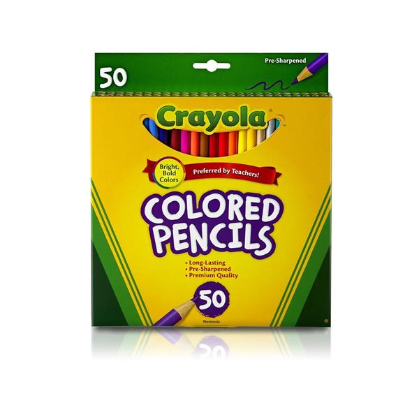 Набір олівців Crayola Pencils 50 кольорів (68-4050)