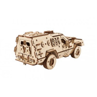 Дерев'яний механічний 3D конструктор Ugears Бойова машина Дозор-Б (70190)