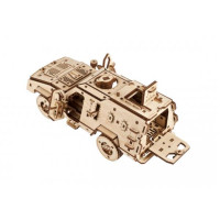 Дерев'яний механічний 3D конструктор Ugears Бойова машина Дозор-Б (70190)