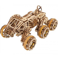 Дерев'яний механічний 3D конструктор Ugears Крилате спорткупе (70205)Дерев'яний механічний 3D конструктор Ugears Пілотований марсохід (70206)