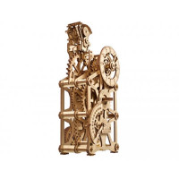 Дерев'яний механічний 3D конструктор Ugears Годинник двигун (70217)