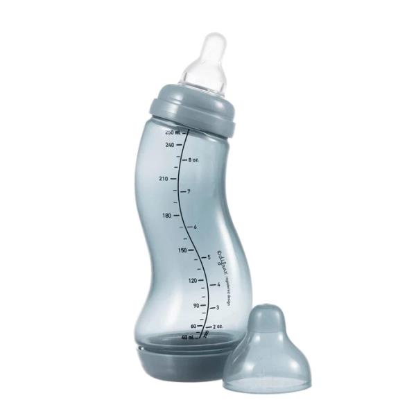 Антиколікова пляшечка Difrax S-bottle Natural Trend із силіконовою соскою 250 мл сірий (706T Stone) Антиколікова пляшечка Difrax S-bottle Natural Trend із силіконовою соскою 250 мл сірий (706T Stone)
