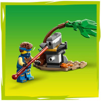 Конструктор LEGO Ninjago Автомобіль-трансформер Джея 387 Деталей (71856)