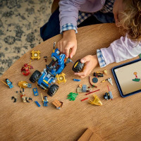 Конструктор LEGO Ninjago Автомобіль-трансформер Джея 387 Деталей (71856)