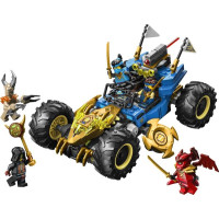 Конструктор LEGO Ninjago Автомобіль-трансформер Джея 387 Деталей (71856)