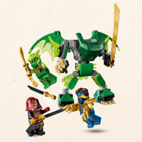Конструктор LEGO® NINJAGO® Бойовий набір робота Дракона Ллойда Іграшка, 81 деталь (71862) Конструктор LEGO® NINJAGO® Бойовий набір робота Дракона Ллойда Іграшка, 81 деталь (71862)