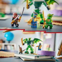 Конструктор LEGO® NINJAGO® Бойовий набір робота Дракона Ллойда Іграшка, 81 деталь (71862) Конструктор LEGO® NINJAGO® Бойовий набір робота Дракона Ллойда Іграшка, 81 деталь (71862)