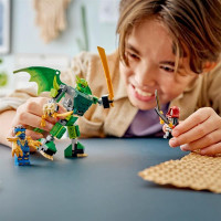 Конструктор LEGO® NINJAGO® Бойовий набір робота Дракона Ллойда Іграшка, 81 деталь (71862) Конструктор LEGO® NINJAGO® Бойовий набір робота Дракона Ллойда Іграшка, 81 деталь (71862)