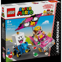 Конструктор LEGO Super Mario Mario Kart Wario та King Boo 512 деталей (72038)