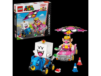 Конструктор LEGO Super Mario Mario Kart Wario та King Boo 512 деталей (72038)