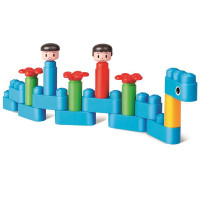 Конструктор PolyM Ігровий майданчик 110 деталей (760011)