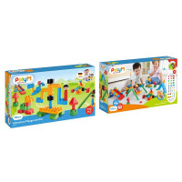 Конструктор PolyM Ігровий майданчик 110 деталей (760011)