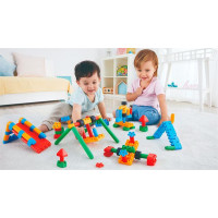 Конструктор PolyM Ігровий майданчик 110 деталей (760011)