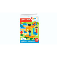 Конструктор PolyM Ігровий майданчик 110 деталей (760011)
