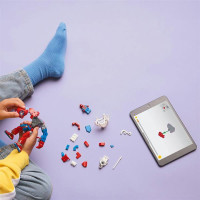 Конструктор LEGO Super Heroes Робот Людини-павука проти Анти-Венома 107 деталей (76308)