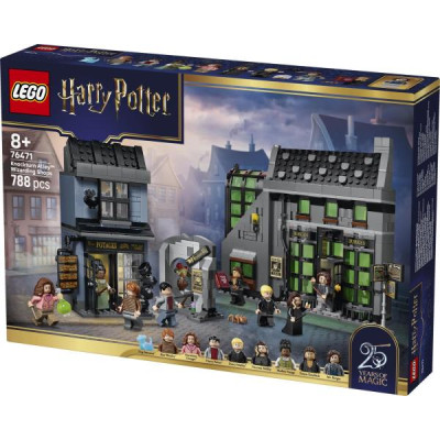 Конструктор LEGO® Harry Potter™ Магазини для чарівників на Алеї Ноктерн, 788 деталей (76471)