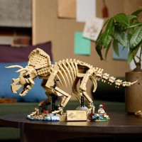 Конструктор LEGO® Jurassic World Скам'янілості динозаврів: трицератопс, 1154 деталей (77985) Конструктор LEGO® Jurassic World Скам'янілості динозаврів: трицератопс, 1154 деталей (77985)
