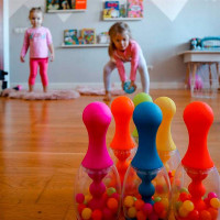 Дитячий боулінг Battat з підставкою блакитний (BX4511Z)