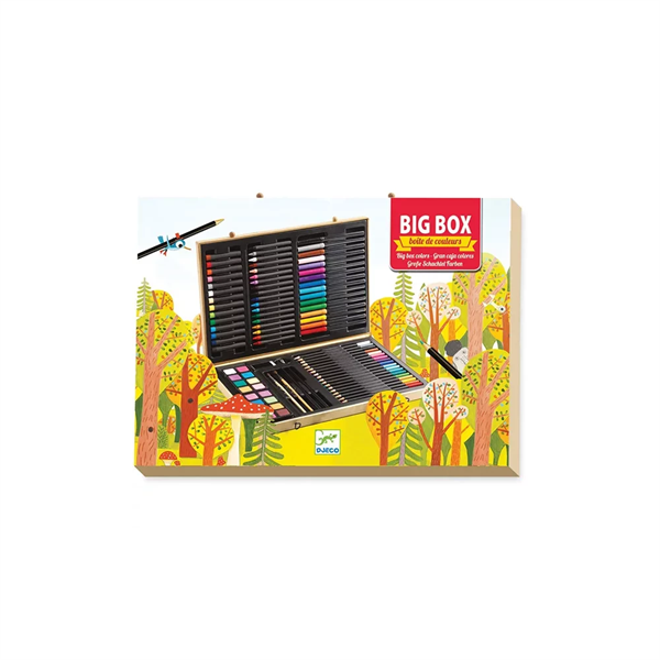 Набір для малювання Djeco у дерев'яному кейсі (DJ09750)