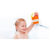 Набір іграшок для ванної Hape Щасливі відерця 3 шт. (E0205)