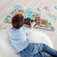 Пазл Hape Міський пейзаж з анімацією 49 ел. (E1629) Пазл Hape Міський пейзаж з анімацією 49 ел. (E1629)