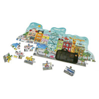 Пазл Hape Міський пейзаж з анімацією 49 ел. (E1629) Пазл Hape Міський пейзаж з анімацією 49 ел. (E1629)