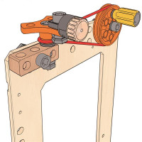 Ігровий набір Hape Junior Inventor Великий науковий верстак (E3027)