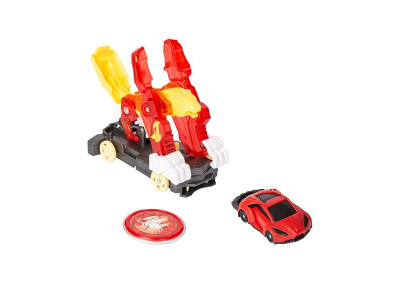 Машинка-трансформер Screechers Wild! S4 L1 Хелфаєр Тайгер (EU685102)