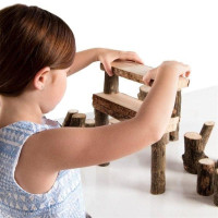 Ігровий набір Guidecraft Natural Play Палиці та бруски, 36 шт. (G6770)