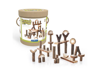 Ігровий набір Guidecraft Natural Play Палиці та бруски, 36 шт. (G6770)